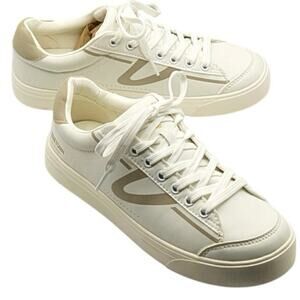 Tretorn “Serve” Women’s Fun Retro Blast Fashion Sneaker (White & Gray) Shoe NEW
